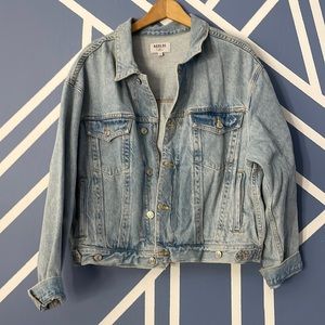 Agolde Bomber Denim Jacket